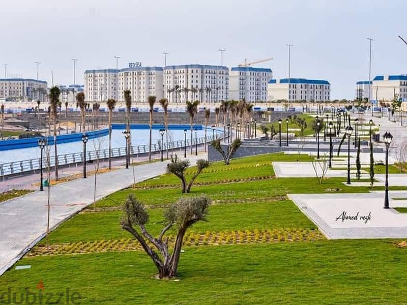 Apartment for sale, Ready To Move , on the coast, in the Latin District , in New Alamein Towers 5% down payment 7