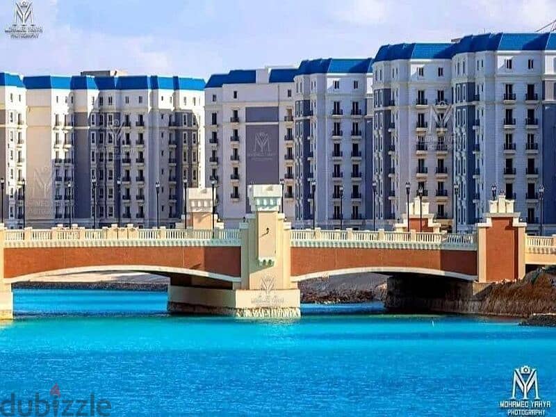 Apartment for sale, Ready To Move , on the coast, in the Latin District , in New Alamein Towers 5% down payment 8