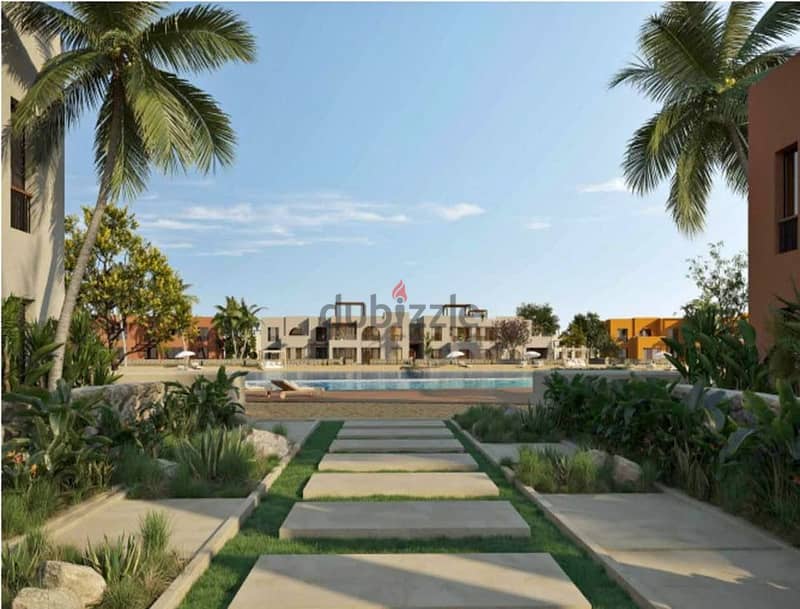 دوبكس بجاردن للبيع في الغردقه مكادي هايتس اوراسكوم Duplex for sale in Hurghada Makadi Heights Orascom 4