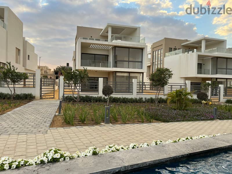 Twin house for sale, immediate receipt, for less than half the unit price in Al Marasem, Fifth Settlement, 350 m 4