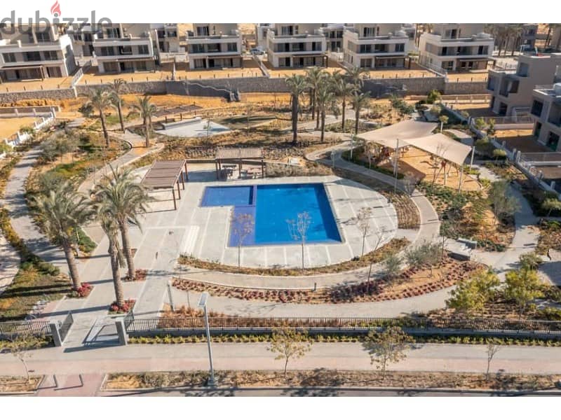 Apartment 183m ready to move  With the lowest down payment available in compound  palm hills new cairo 7