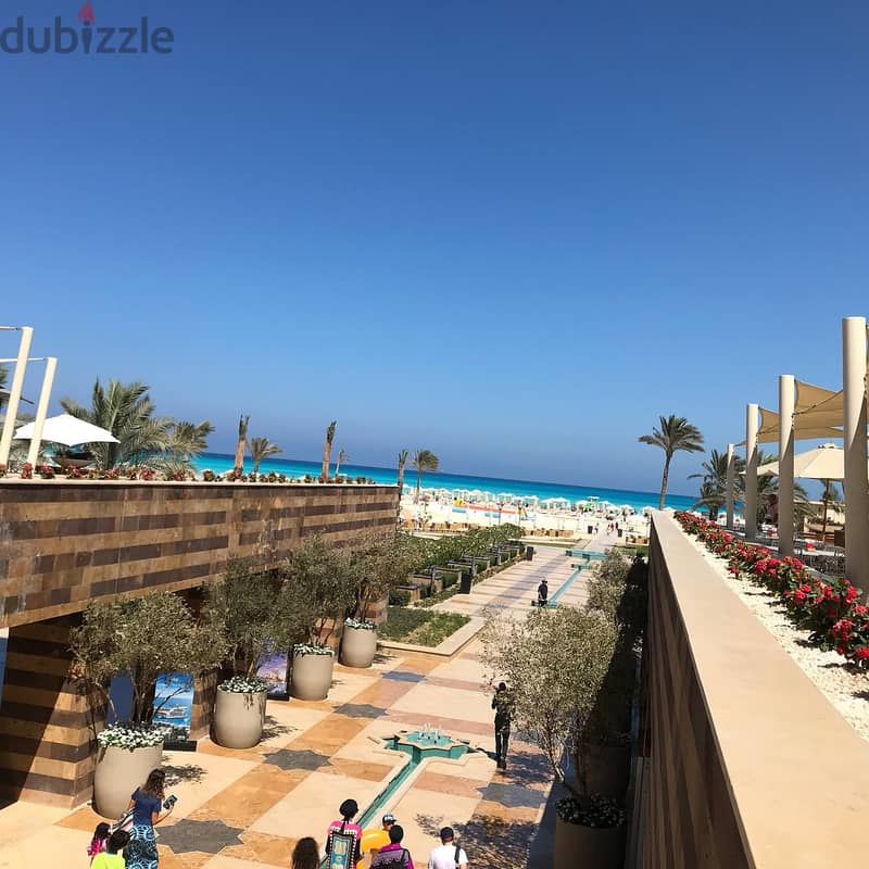 شقة فندقية في ذا ادريس مراسي الساحل الشمالي  بأقل من سعر السوق  The Address Marassi North Coast 8