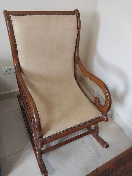swinging wooden chair 1
