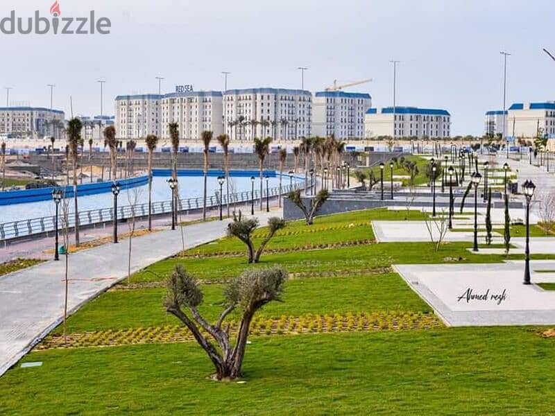 Apartment for sale, Ready To Move , on the coast, in the Latin District , in New Alamein Towers 5% down payment 8