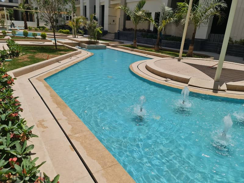 Immediate delivery and fully finished apartments with only 15% down payment in El Jar Sheraton Compound 1
