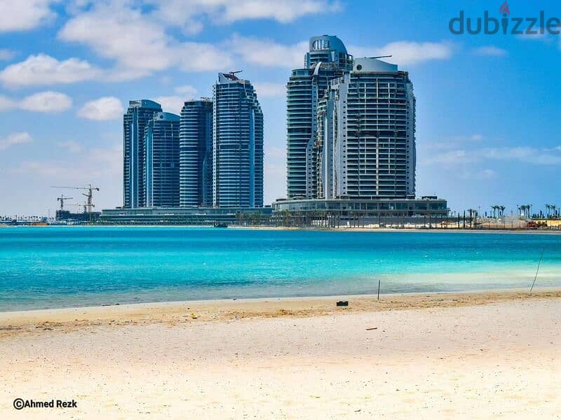 Apartment for sale, Ready To Move , on the coast, in the Latin District , in New Alamein Towers 5% down payment 2