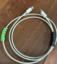 iPhone Lightning to USB Type C charge cable 0