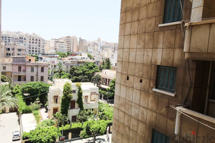 Apartment for sale, 153 meters, Roushdy, directly on Abu Qir Street - 3,900,000 cash 2