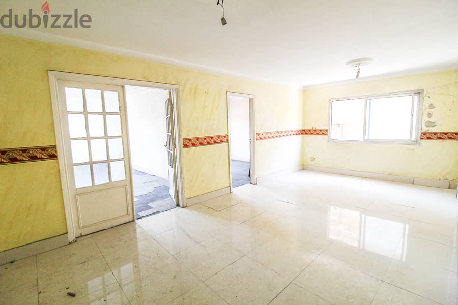Apartment for sale, 153 meters, Roushdy, directly on Abu Qir Street - 3,900,000 cash 3