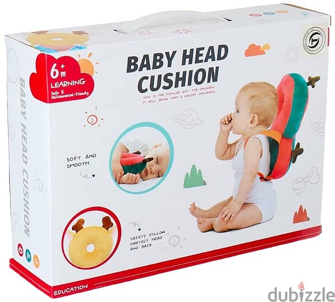 وسادة رأس للأطفال تتميز بأنها ناعمة  تحمي الرأس والظهر ومانع للصدمات 6
