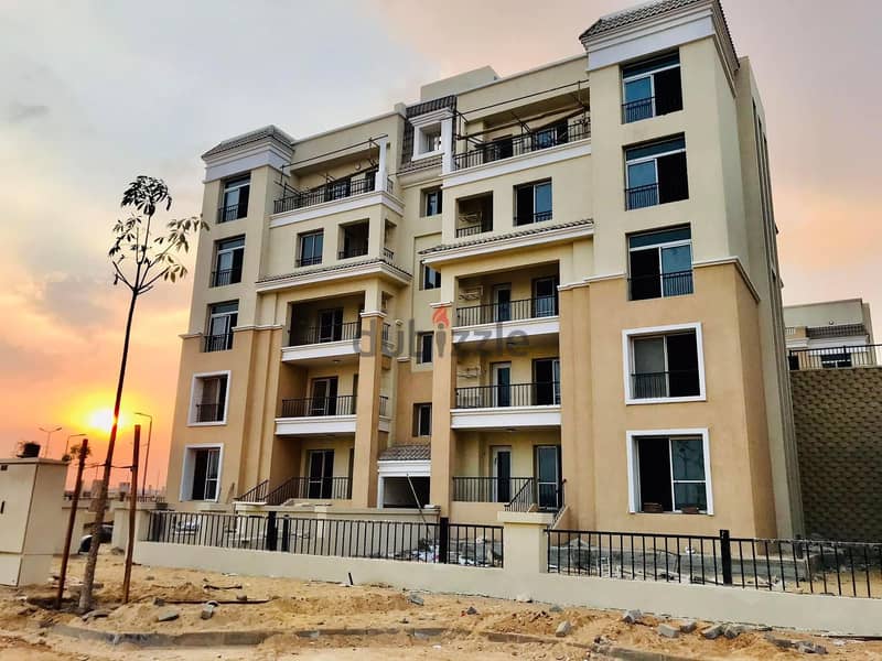 For sale, a 3-bedroom master apartment in front of Madinaty on Suez Road, directly in installments 0