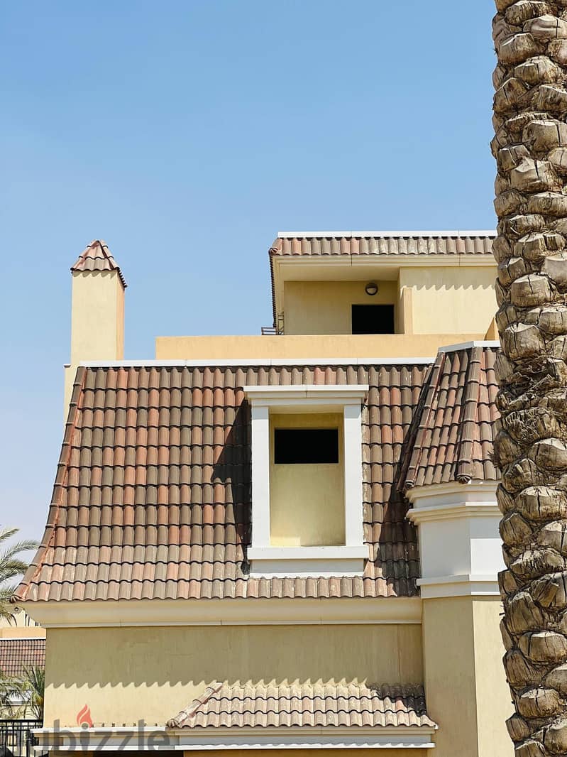 Standalone villa 212 meters for sale with a distinctive view in Sarai Compound next to Madinaty New Cairo 3