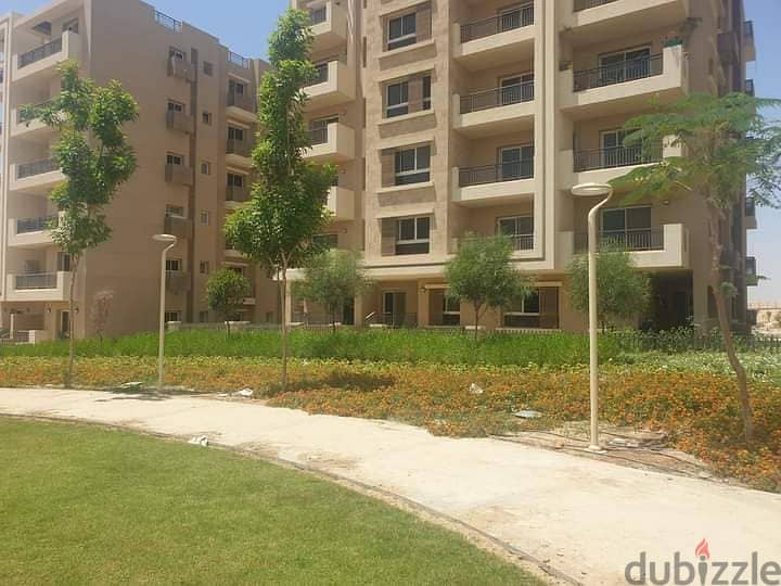 Apartment with garden in Sarai compound in Fifth Settlement new Cairo Next to madinaty 1