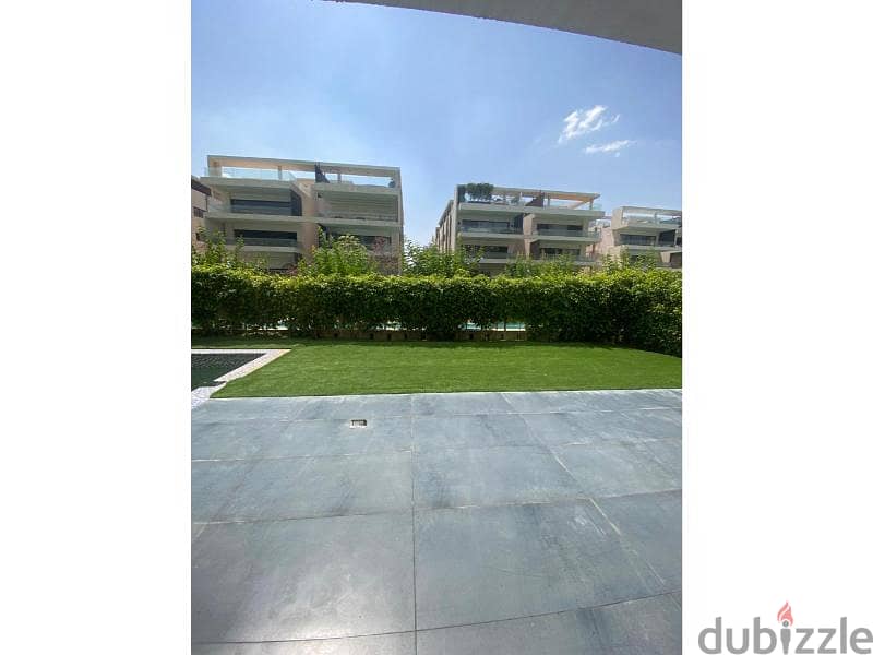 Apartment with garden and pool for rent in Lake View Residence  . 1