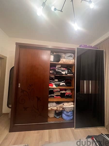 Selling this wardrobe with its 2 commodes from Mazloum Home. 5