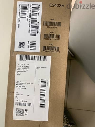 monitor dell E2422H 24 inch شاشة ديل ٢٤ بوصه
