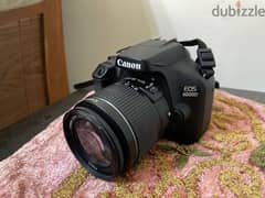 Canon EOS4000D بحالة ممتازة 0