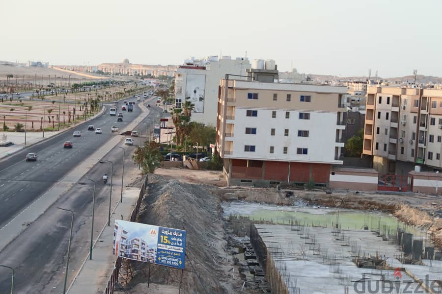 Own your apartment in a quiet location in Hurghada, overlooking the Tourist walk , with high investment 6