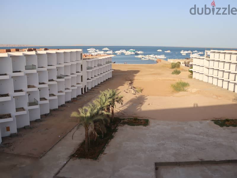Your apartment in Hurghada overlooks the sea in a quiet location and by the swimming pool 8