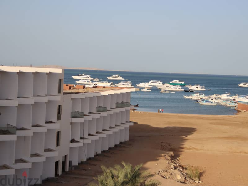 Your apartment in Hurghada overlooks the sea in a quiet location and by the swimming pool 9