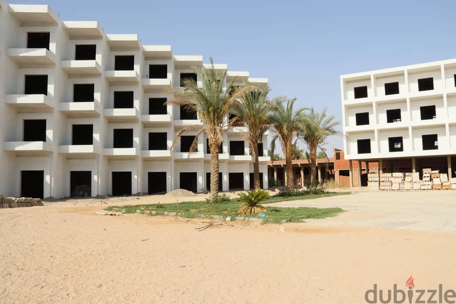 Your apartment in Hurghada overlooks the sea in a quiet location and by the swimming pool 15