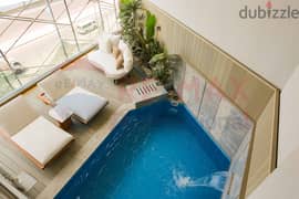 For the first time in Smouha, a duplex with a private swimming pool