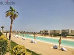 For Sale Fully Finished Chalet with AC'S in Azha North Coast , Lagoon View in installments