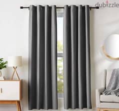 Grey Blackout curtain ستارة رمادي بلاك اوت