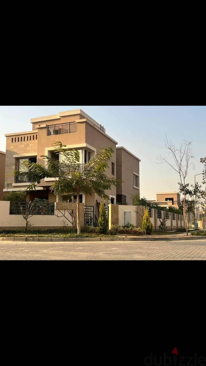 Villa of 225 meters for sale Delivery soon on Suez Road, entrance from Mithaq, installments over 8 years. . . . . . . . . . . . . . . . . . . . . . . . . . . . . . 4