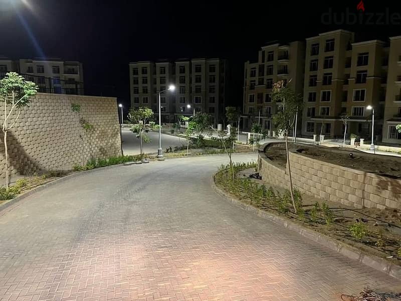 3-bedroom apartment at a snapshot price with a 42% discount for sale in Sarai Compound in front of Madinaty and Shorouk 8