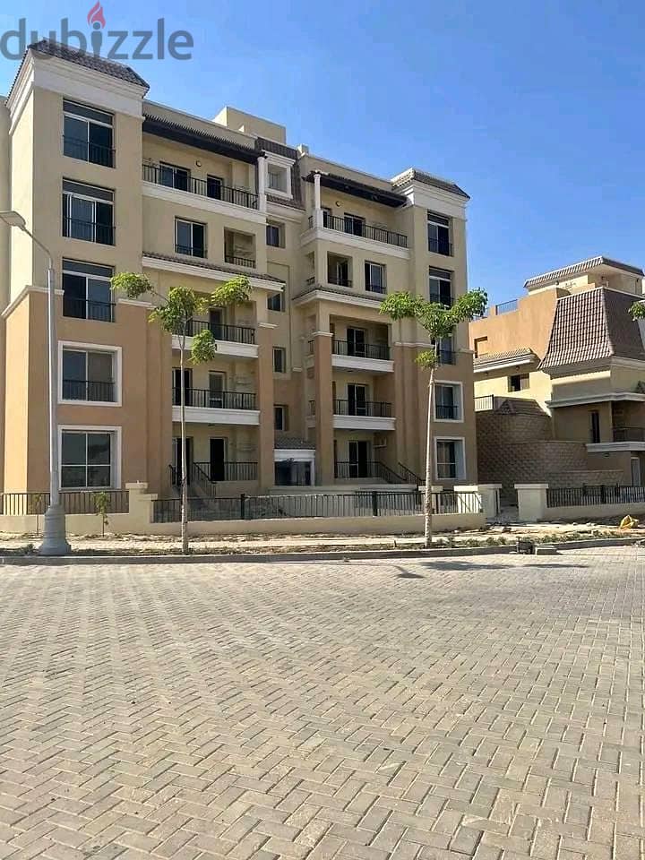 3-bedroom apartment at a snapshot price with a 42% discount for sale in Sarai Compound in front of Madinaty and Shorouk 12