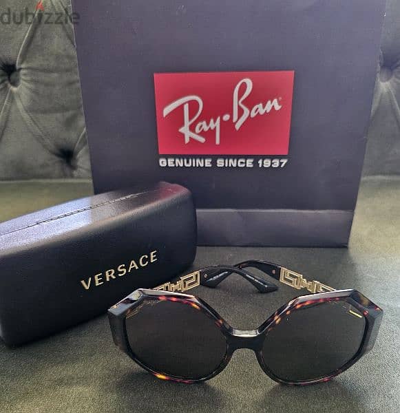 نظارة حريمي اوريجينال ماركة Versace ايطالي لبيع 1