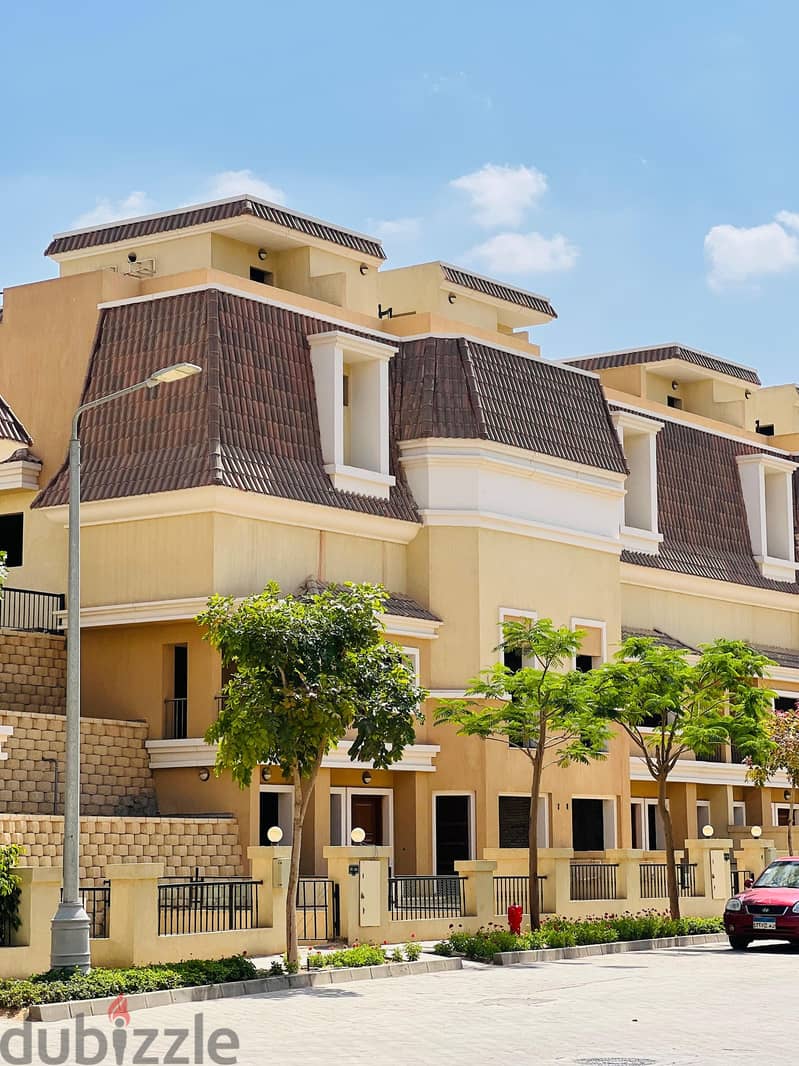 He took advantage of the 42% cash discount and bought a villa for the price of a two-bedroom apartment in Sarai Compound, next to Madinaty and minutes 5