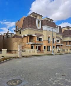 Luxury villa for sale in Sarai Compound next to Madinaty from Misr City Company with a 42% cash discount - you are the beneficiary of the discount 0