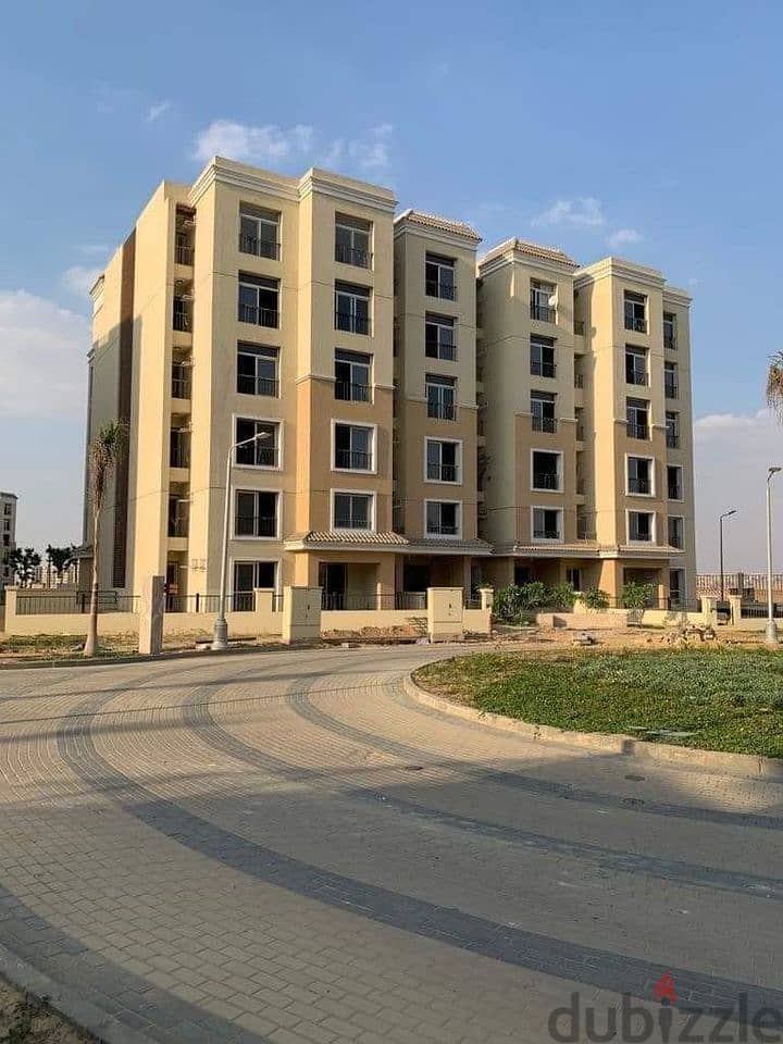 شقة لقطة للبيع بكمبوند سراي بتقسيمة مميزة لـ ( 3 غرف ) بخصم كبيرعلي الدفع كاش 42 % Sarai New Cairo 1