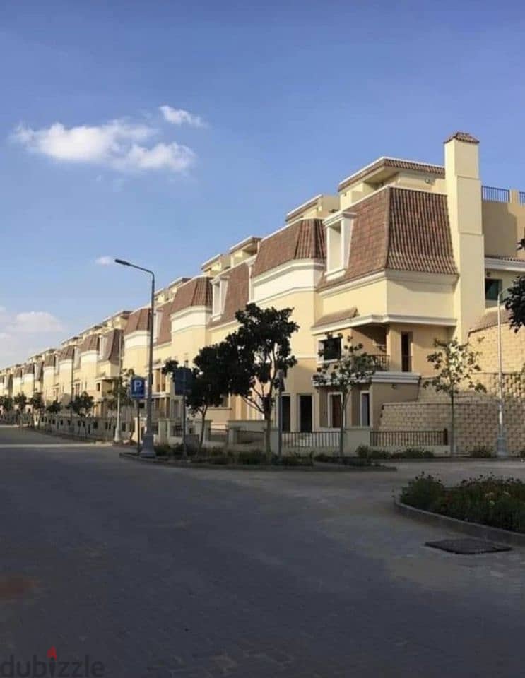 Receive a luxury villa in the last stage in Sarai Compound, the most distinguished location on the Suez Road, with the lowest down payment and the lon 6