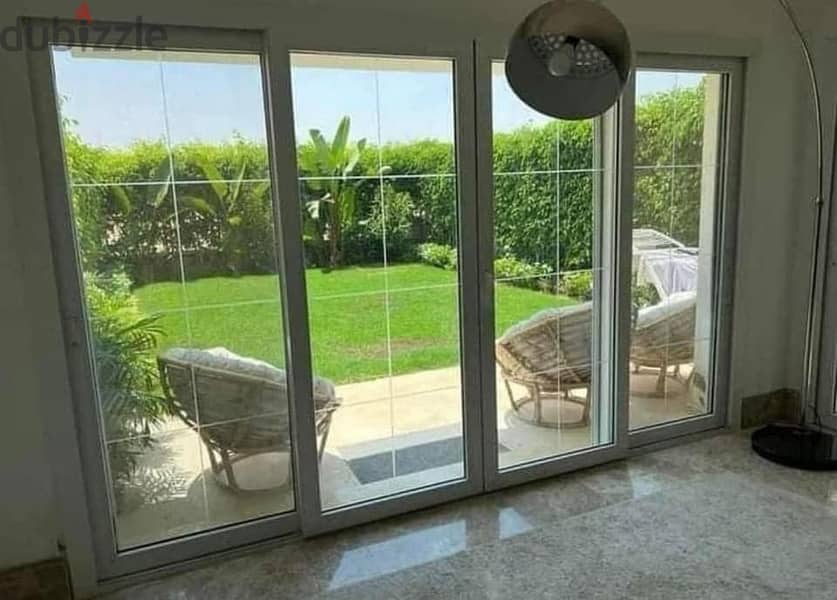 Luxury villa for sale in Taj City compound, a very special location in front of Cairo Airport, also with a 42% discount on cash (ask about the rest of 6
