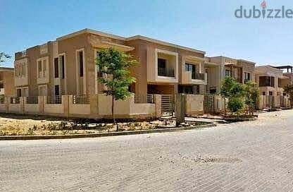 Luxury villa for sale in Taj City compound, a very special location in front of Cairo Airport, also with a 42% discount on cash (ask about the rest of 7