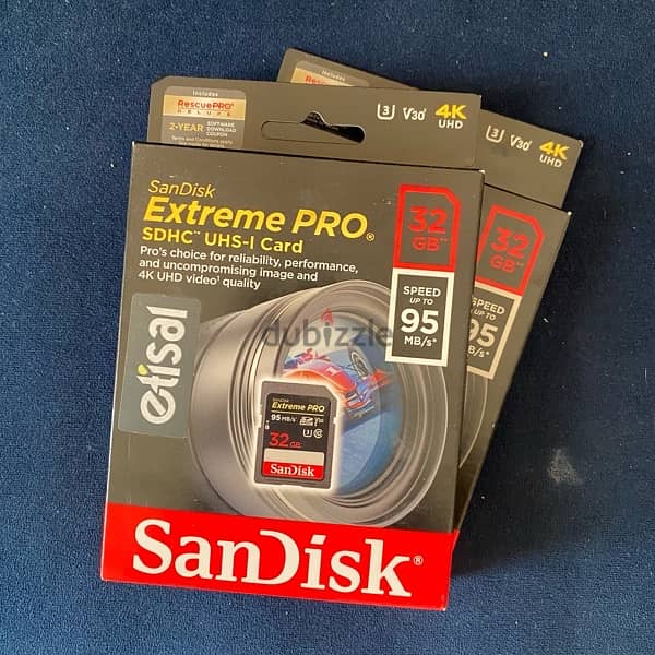 SanDisk 32GB Extreme PRO SDHC UHS-I Memory Card 1