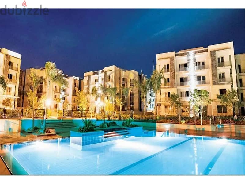 Two-room apartment with immediate receipt, less than the company price, in Galleria Moon Valley Compound 9