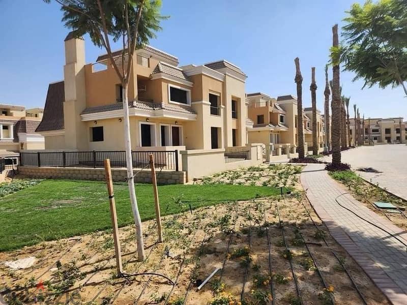 villa town HOUSE fors sale in sarai new cairo Compound 11