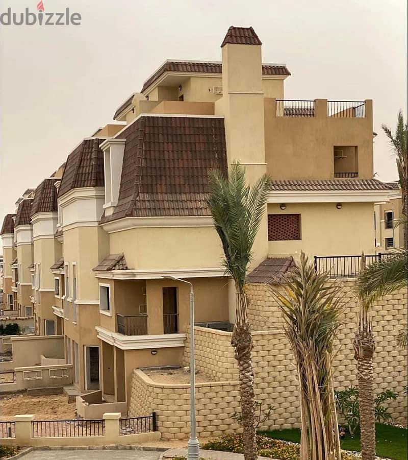 villa town HOUSE fors sale in sarai new cairo Compound 16