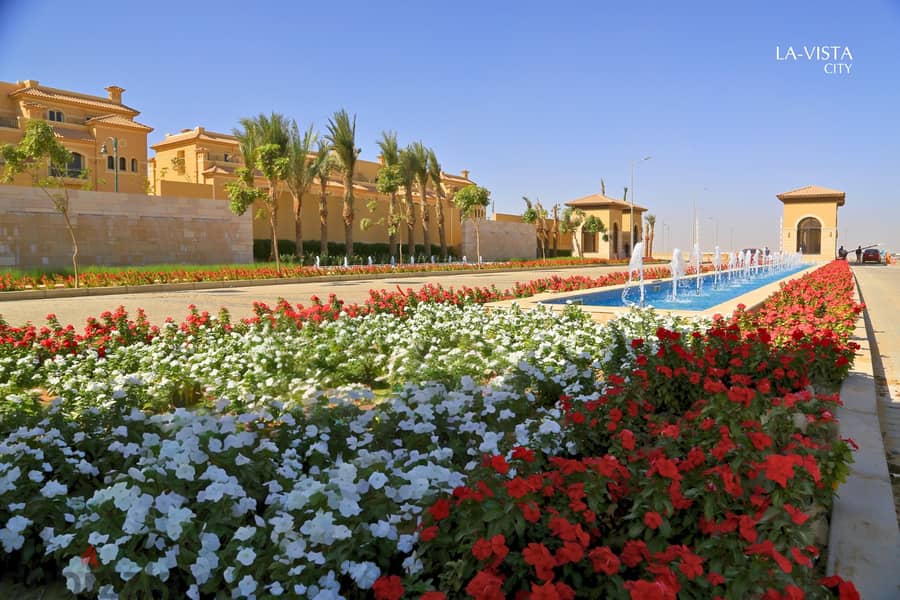 luxury villa 300m ready to move in la vista city new capital with installments 1