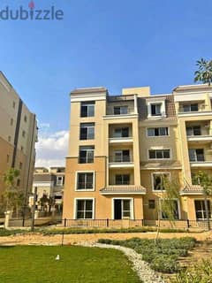 Apartment 131m For sale in a private garden in Sarai Compound #Sarai