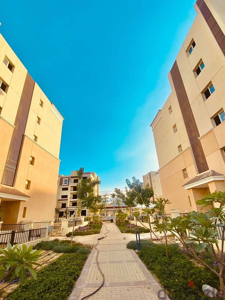شقة غرفتين للبيع 131م + جاردن ف سراي Sarai بجوار مدينتي القاهرة الجديدة 11