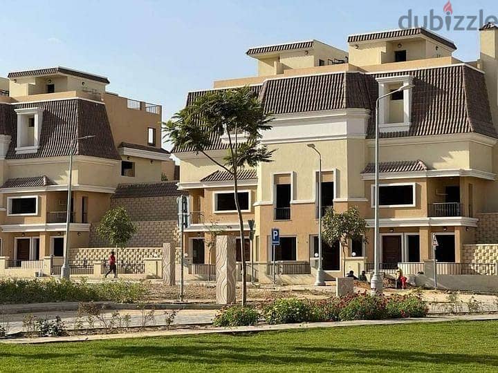 Villa 175m for sale in Sarai Compound near El Shorouk 1