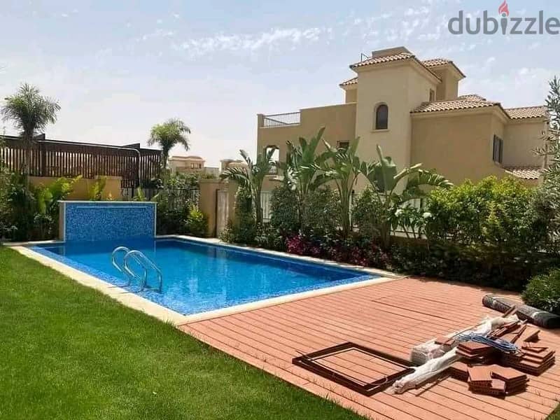 Villa 175m for sale in Sarai Compound near El Shorouk 7