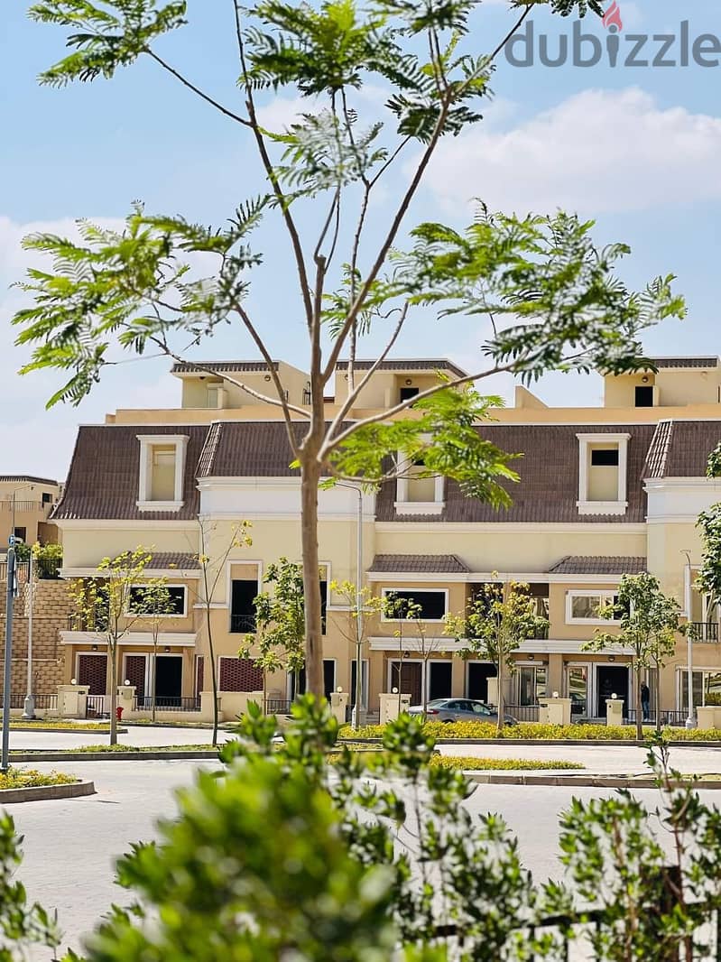 Villa 175m for sale in Sarai Compound near El Shorouk 9