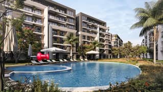 مدينه المستقبل - Apartment for sale 180m with a garden 61m swimming pool view in a compound in Mostakbal City -