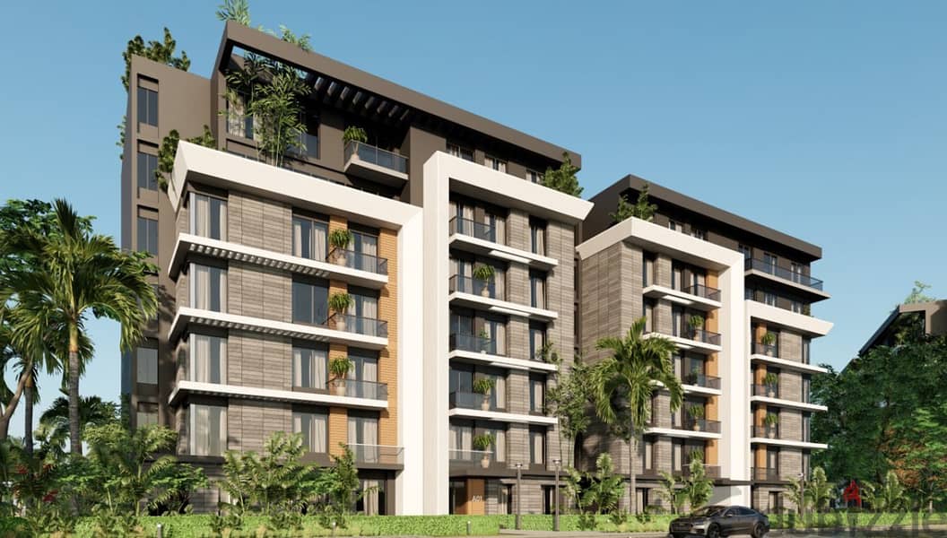 مدينه المستقبل - Apartment for sale 180m with a garden 61m swimming pool view in a compound in Mostakbal City - 3
